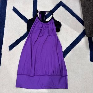 Lululemon - Power Y bra + tank (size 4)